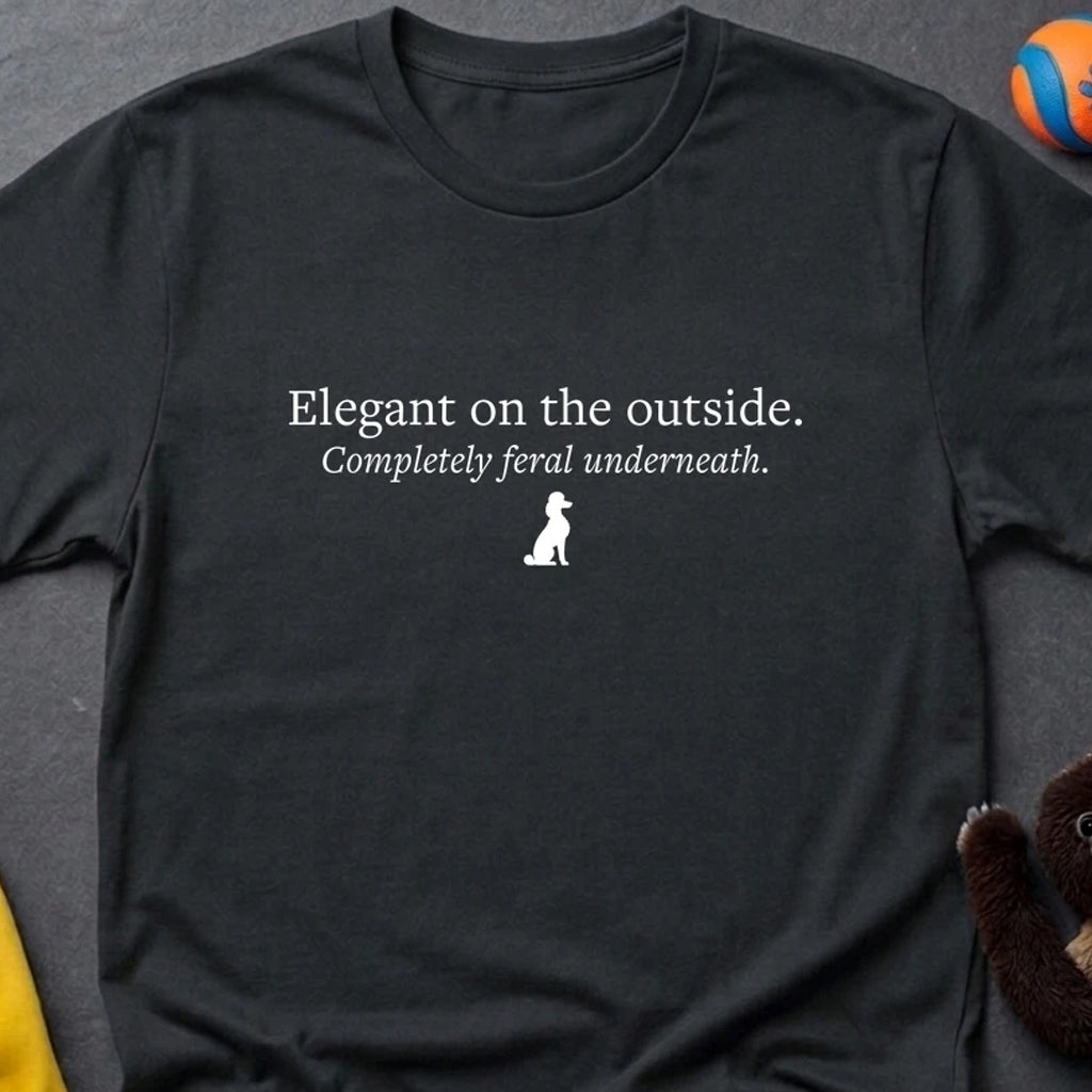 Completely Feral Underneath — Unisex Tee