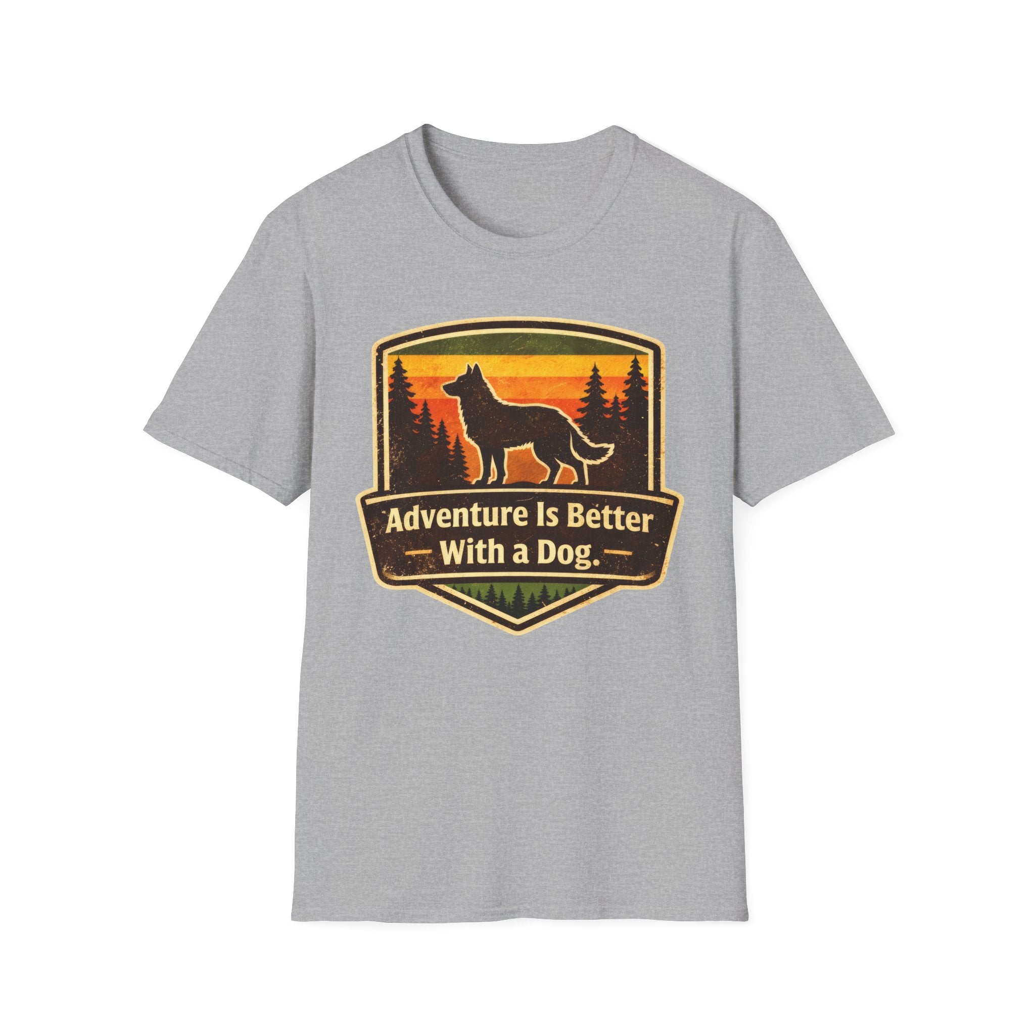 Adventure Is Better With A Dog Graphic Tee