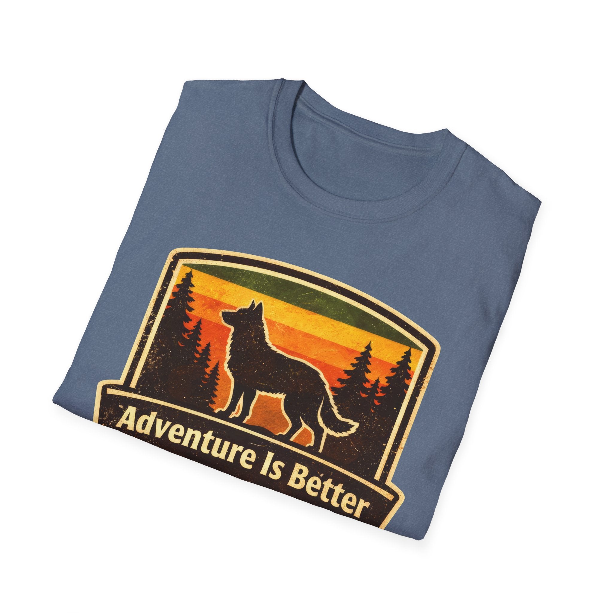 Adventure Is Better With A Dog Graphic Tee