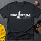 Dogs>People Silhouette II T-shirt