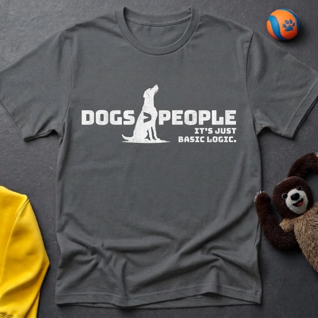 Dogs>People Silhouette II T-shirt