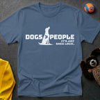 Dogs>People Silhouette II T-shirt