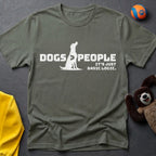 Dogs>People Silhouette II T-shirt