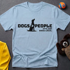 Dogs>People Silhouette II T-shirt