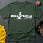 Dogs>People Silhouette II T-shirt