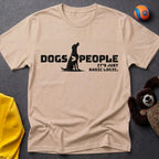 Dogs>People Silhouette II T-shirt