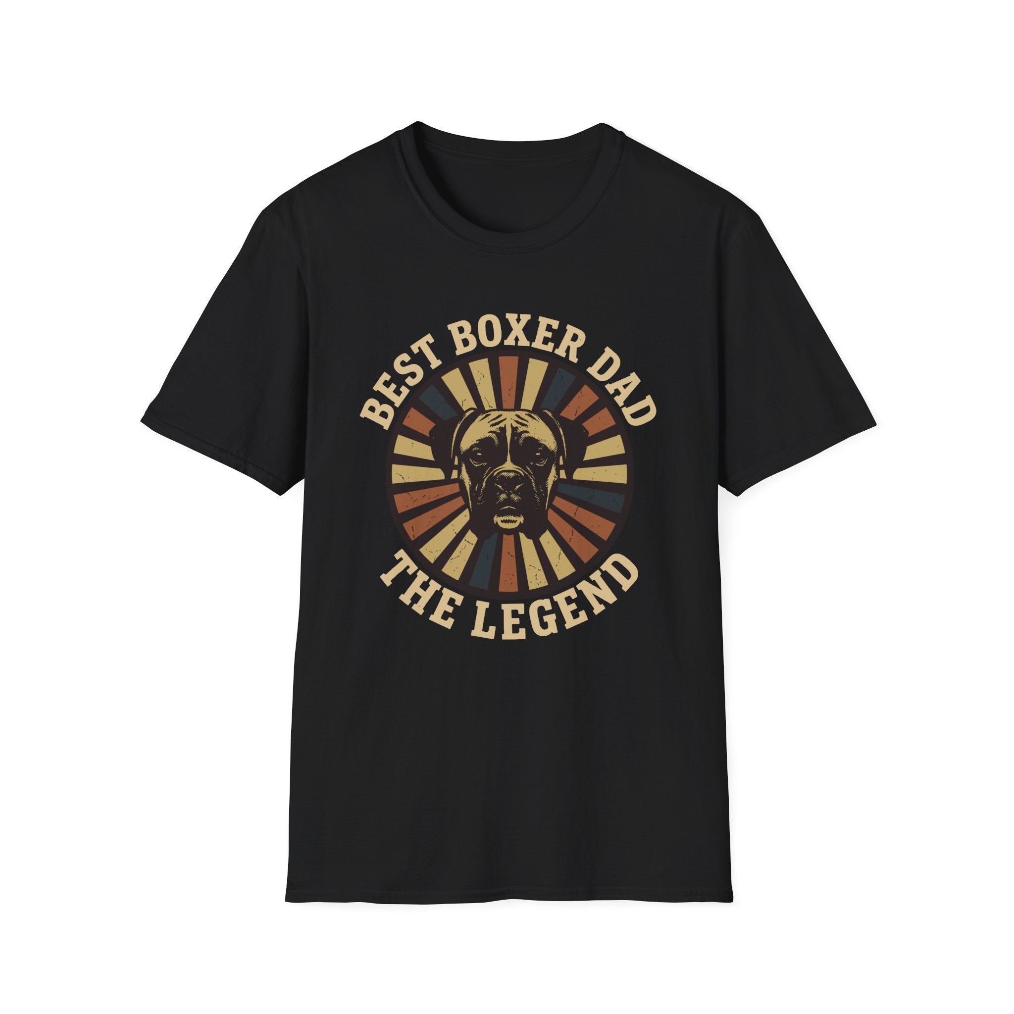 Best Boxer Dad The Legend Graphic Tee
