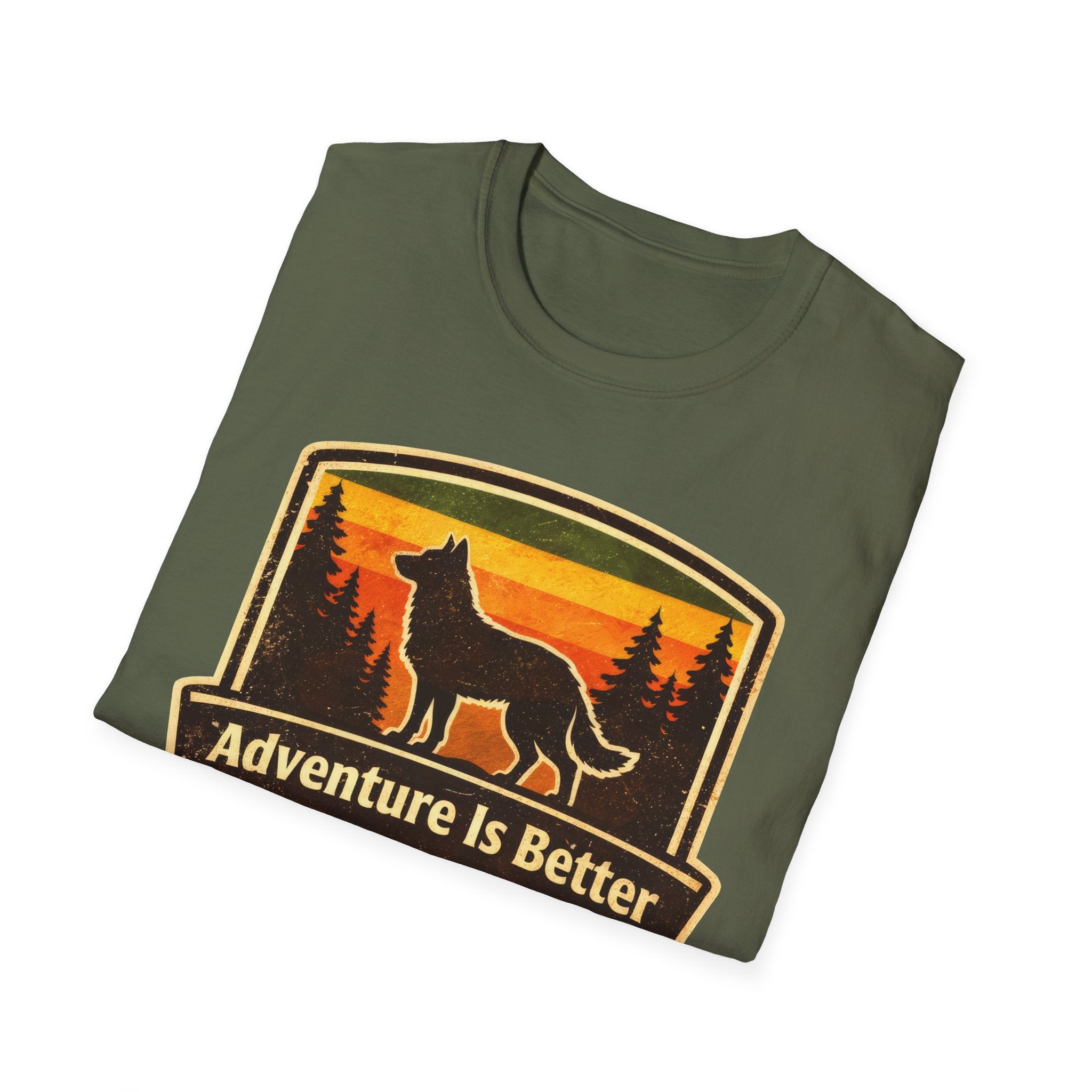 Adventure Is Better With A Dog Graphic Tee