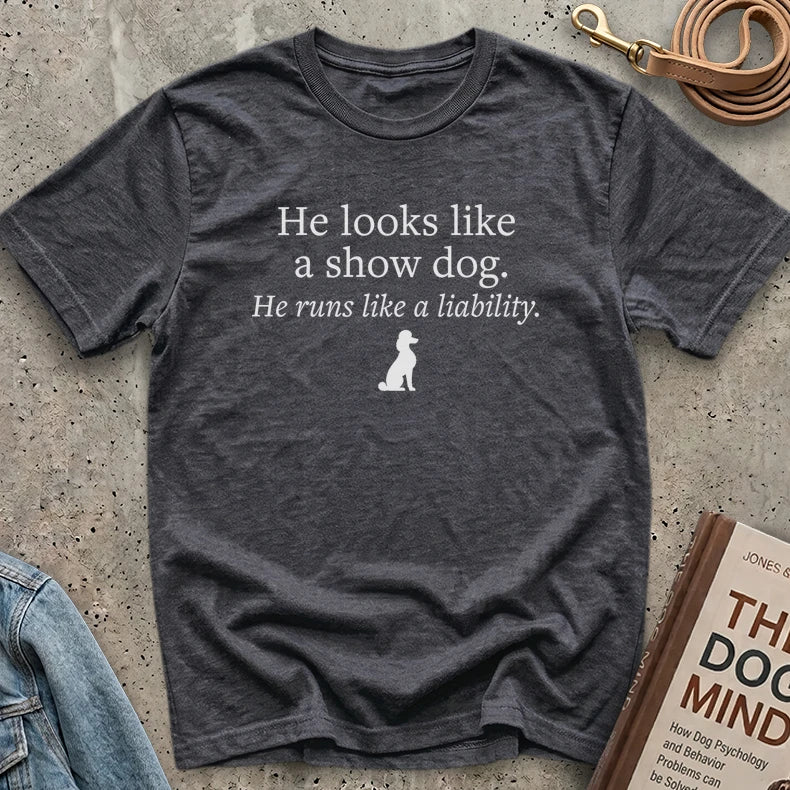 Runs like a liability. - Unisex Tee