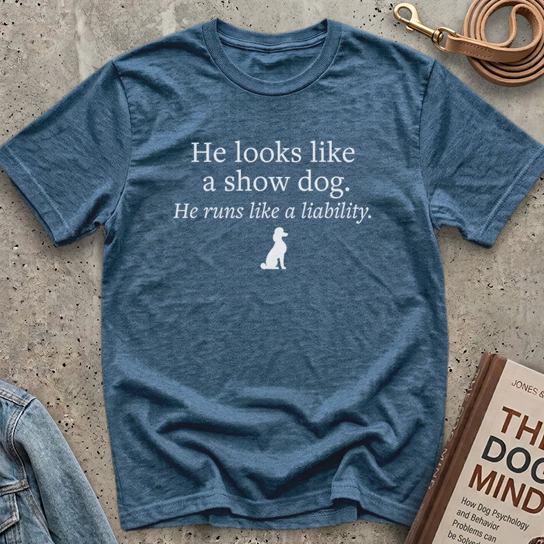 Runs like a liability. - Unisex Tee