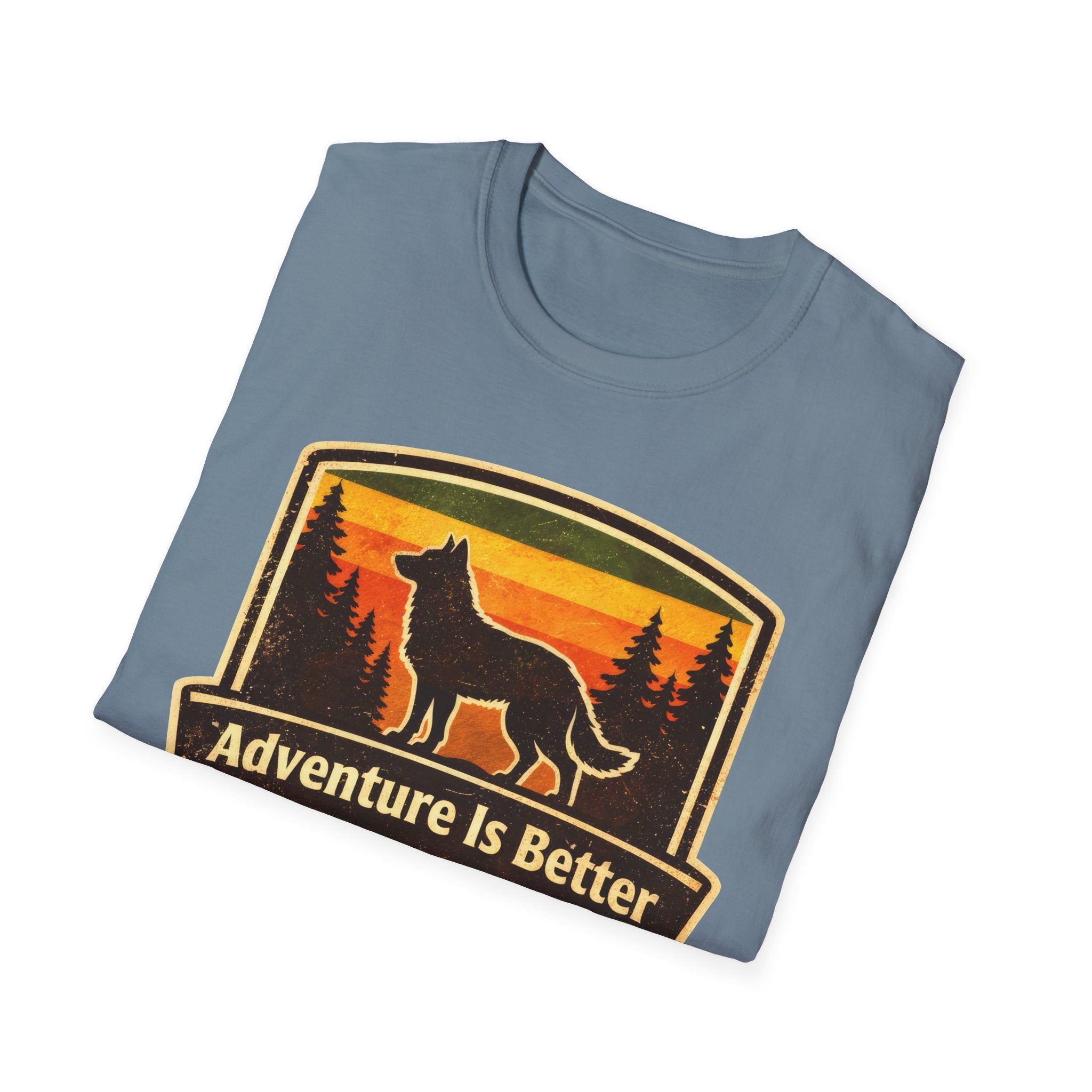 Adventure Is Better With A Dog Graphic Tee