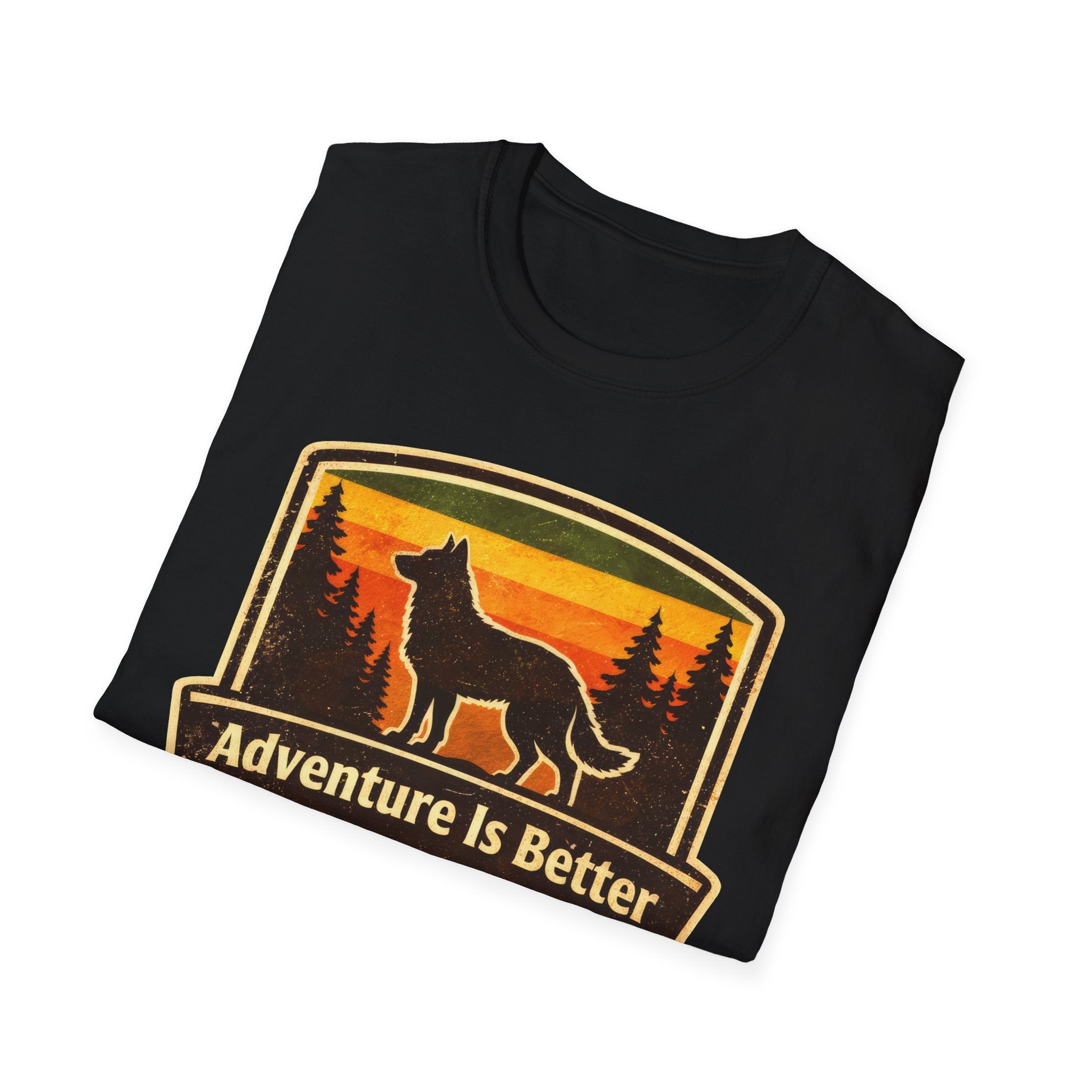 Adventure Is Better With A Dog Graphic Tee