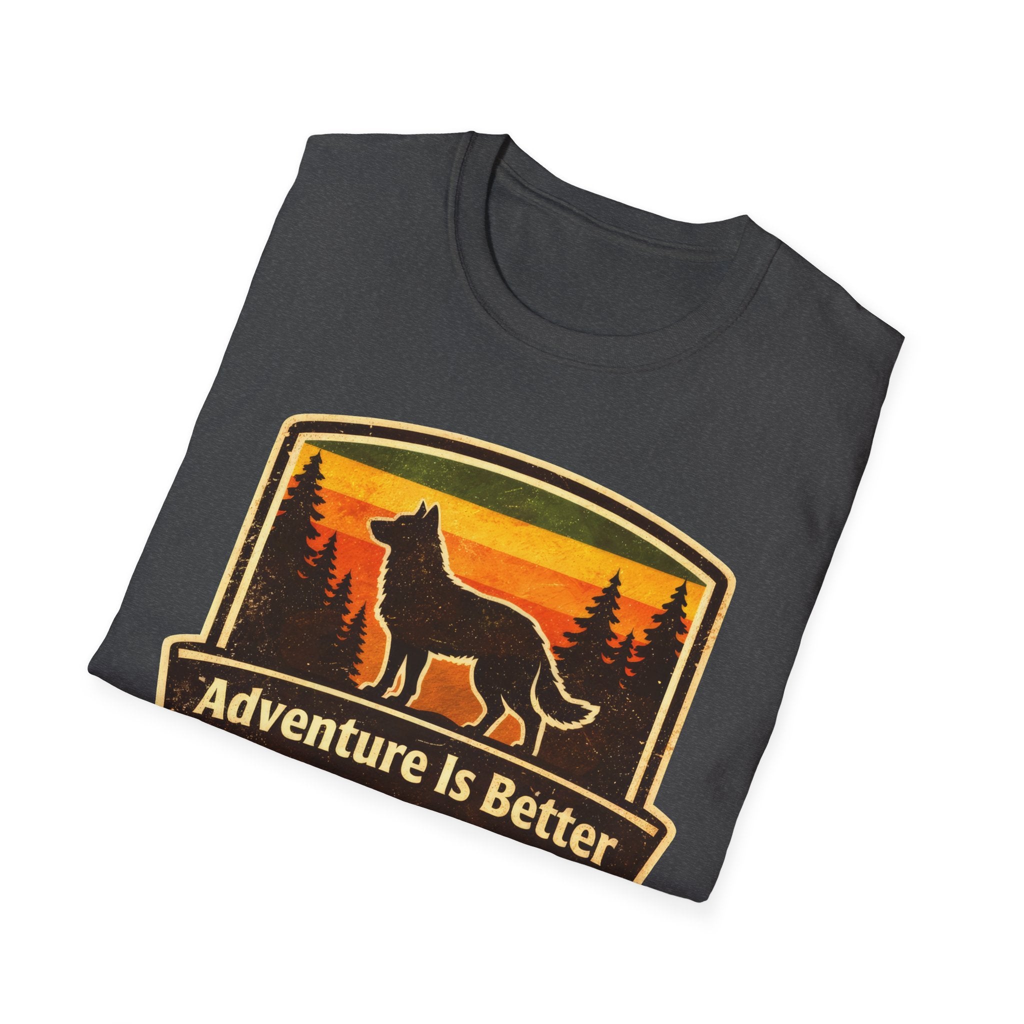 Adventure Is Better With A Dog Graphic Tee