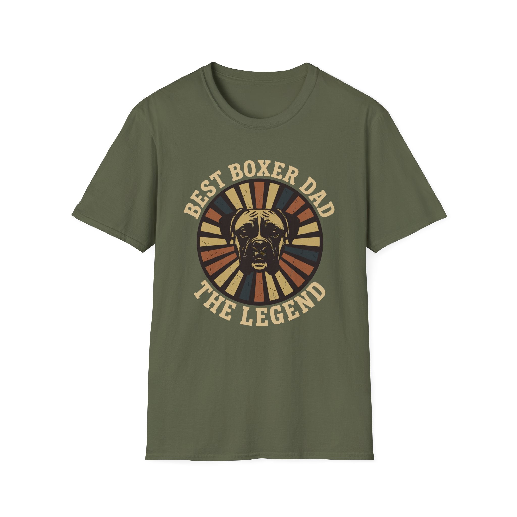 Best Boxer Dad The Legend Graphic Tee