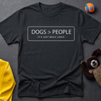 Dogs > People T-shirt
