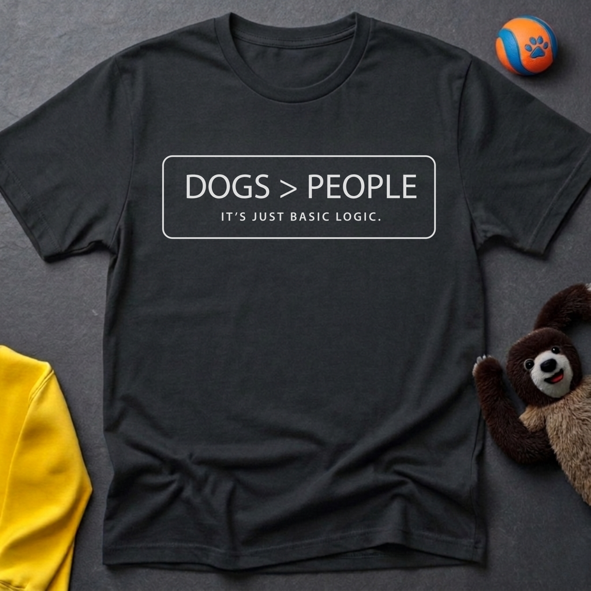 Dogs > People T-shirt