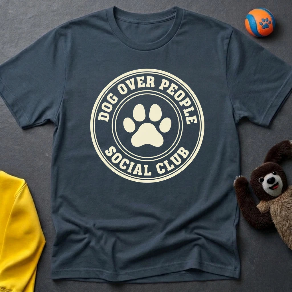 Dog Over People Social Club T-Shirt