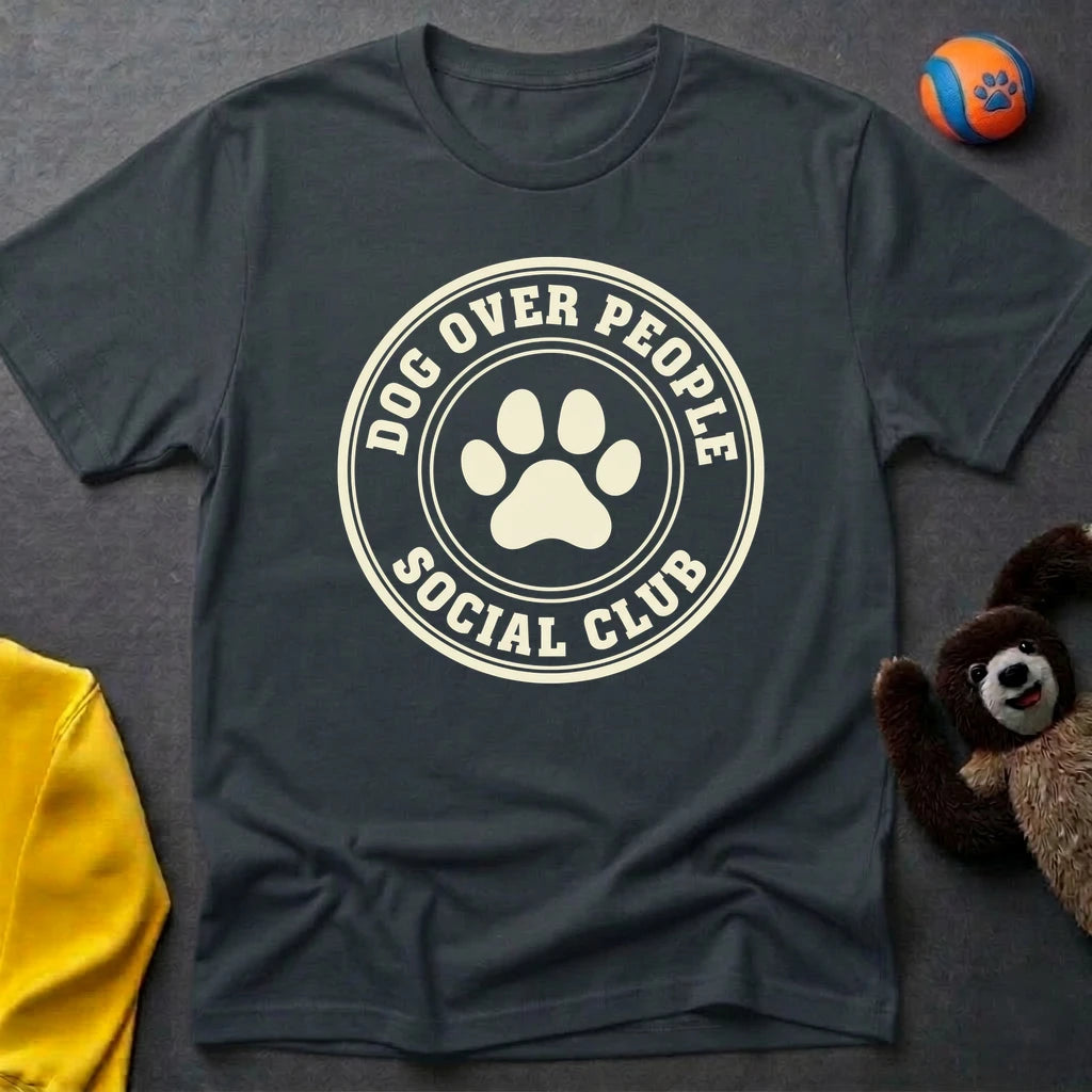 Dog Over People Social Club T-Shirt