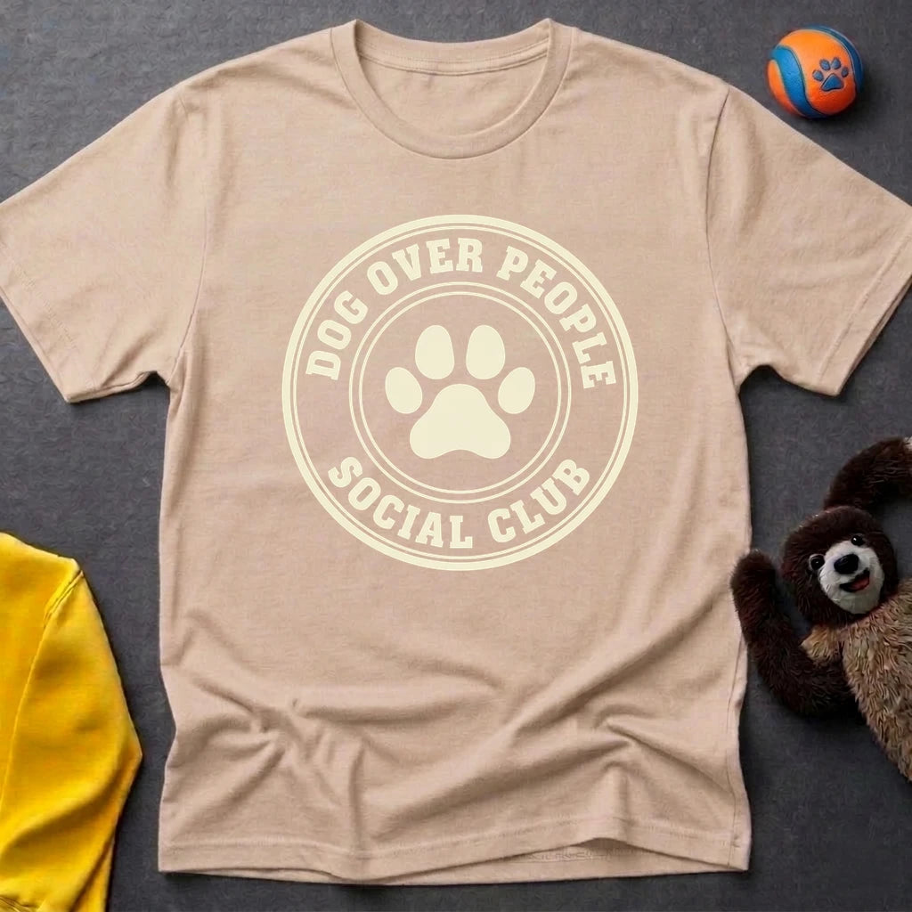 Dog Over People Social Club T-Shirt