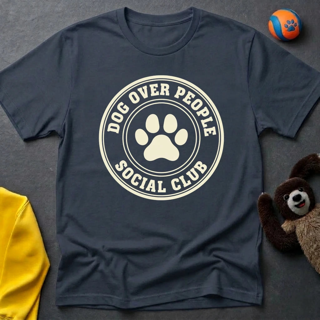 Dog Over People Social Club T-Shirt