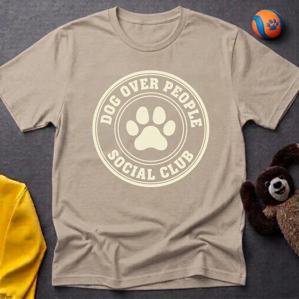 Dog Over People Social Club T-Shirt