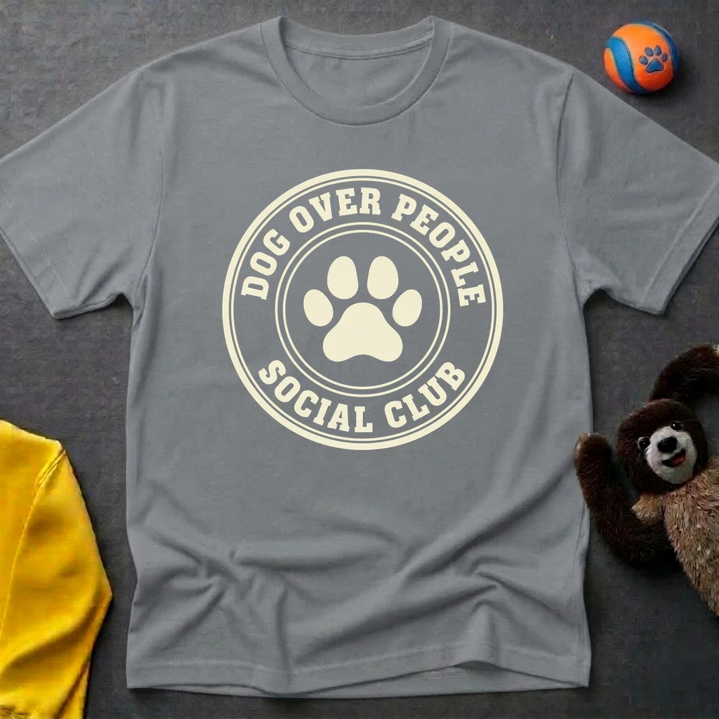 Dog Over People Social Club T-Shirt