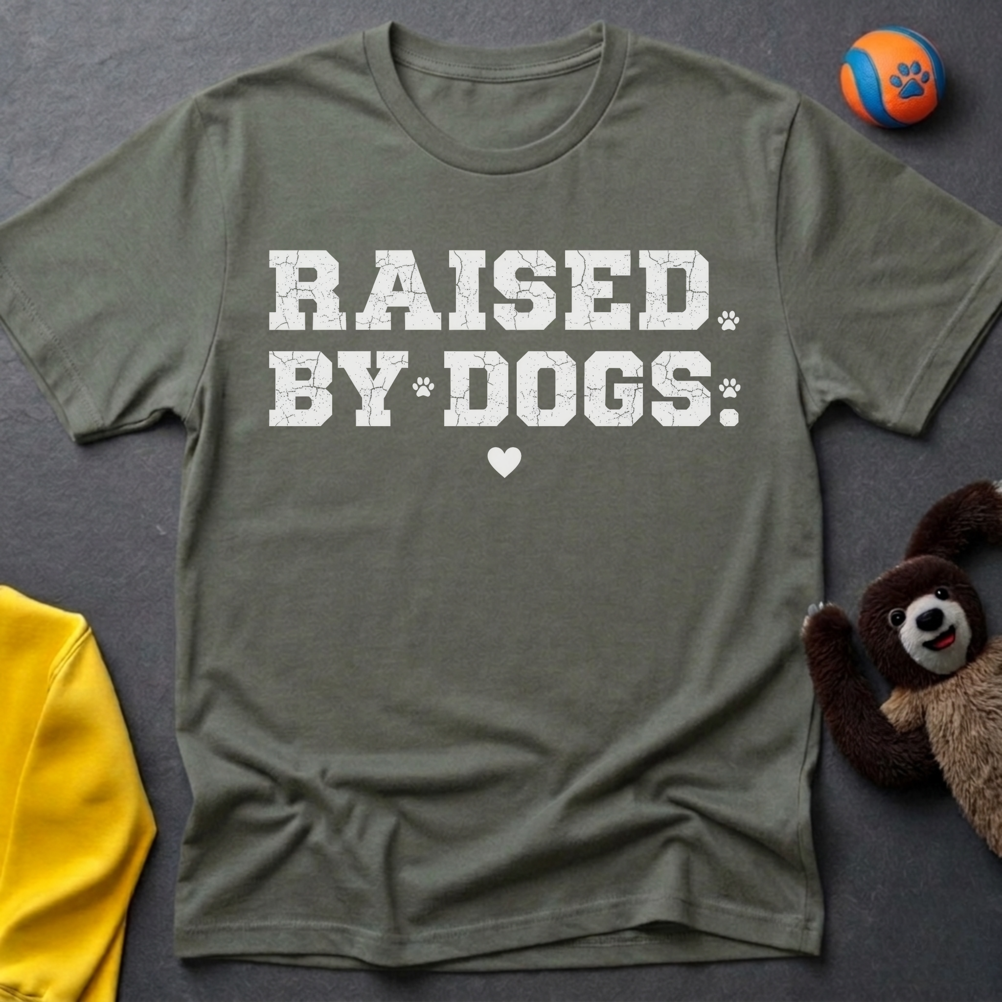 Raised By Dogs T-shirt
