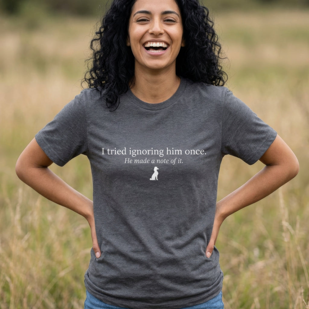 He Made A Note Of It — Unisex Tee