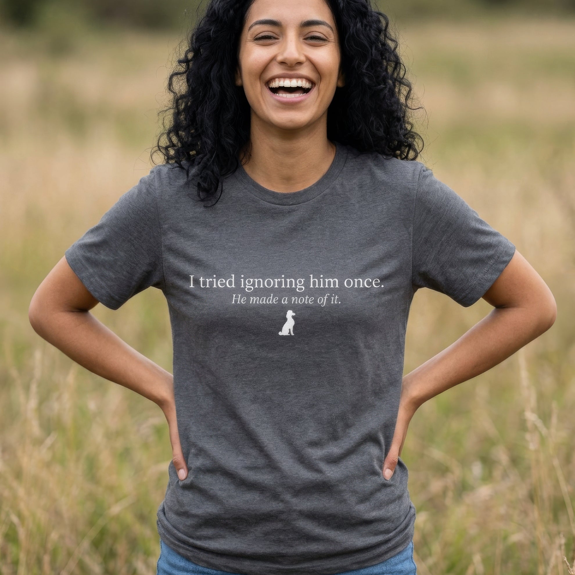 He Made A Note Of It — Unisex Tee