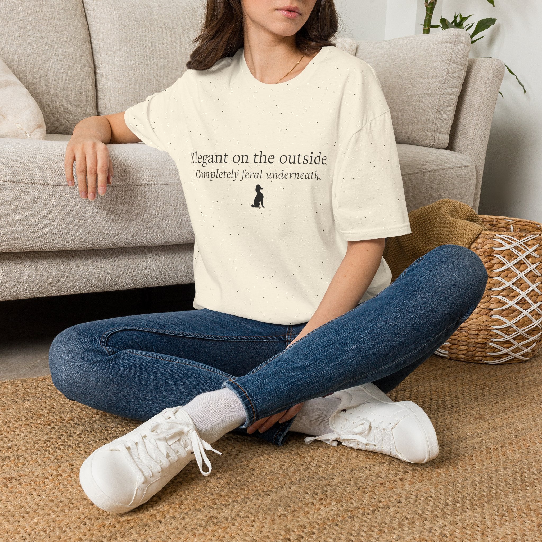 Completely Feral Underneath — Unisex Tee