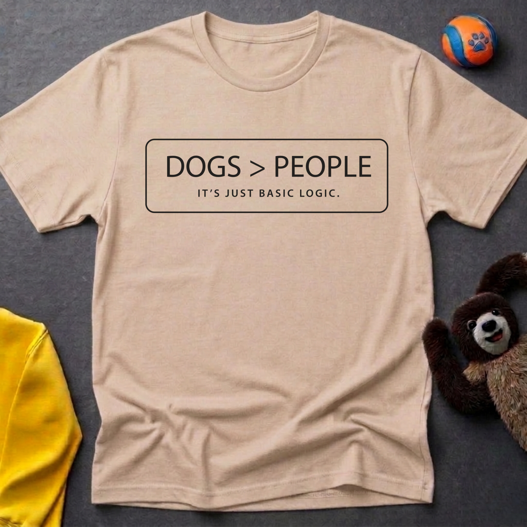 Dogs > People T-shirt