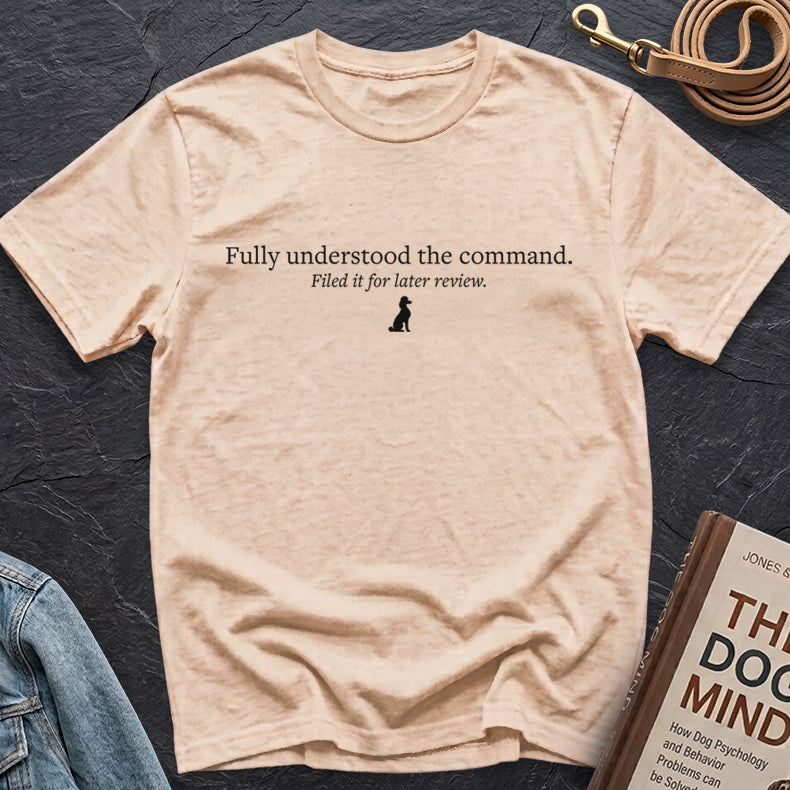 Filed it for later review - Unisex Tee