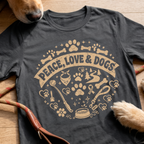 Peace, Love & Dogs - Rescue Set T-shirt