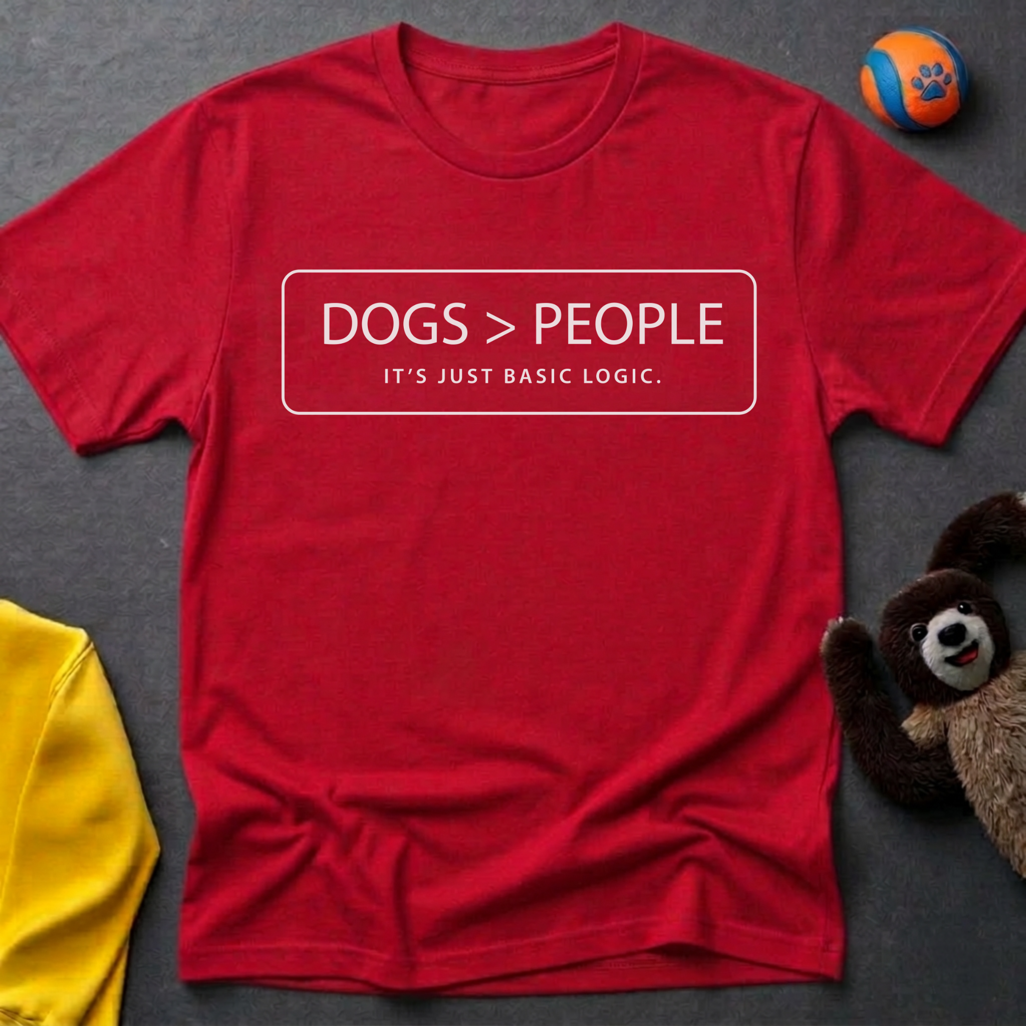 Dogs > People T-shirt