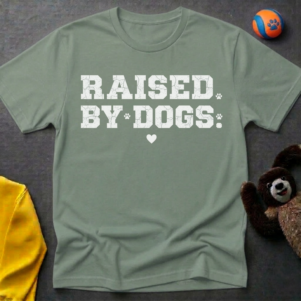 Raised By Dogs T-shirt