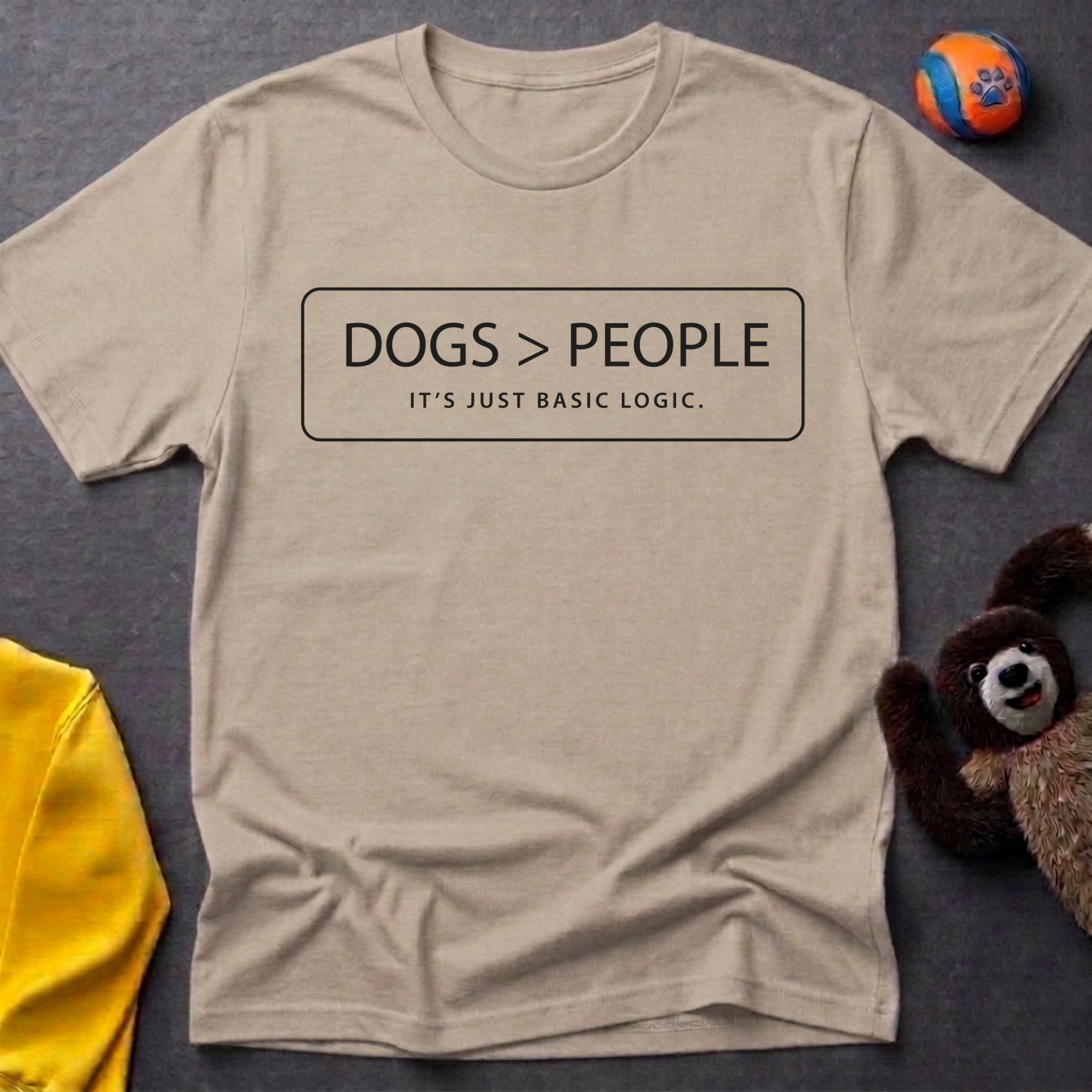 Dogs > People T-shirt