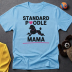 Standard Poodle Heart Mama T-Shirt