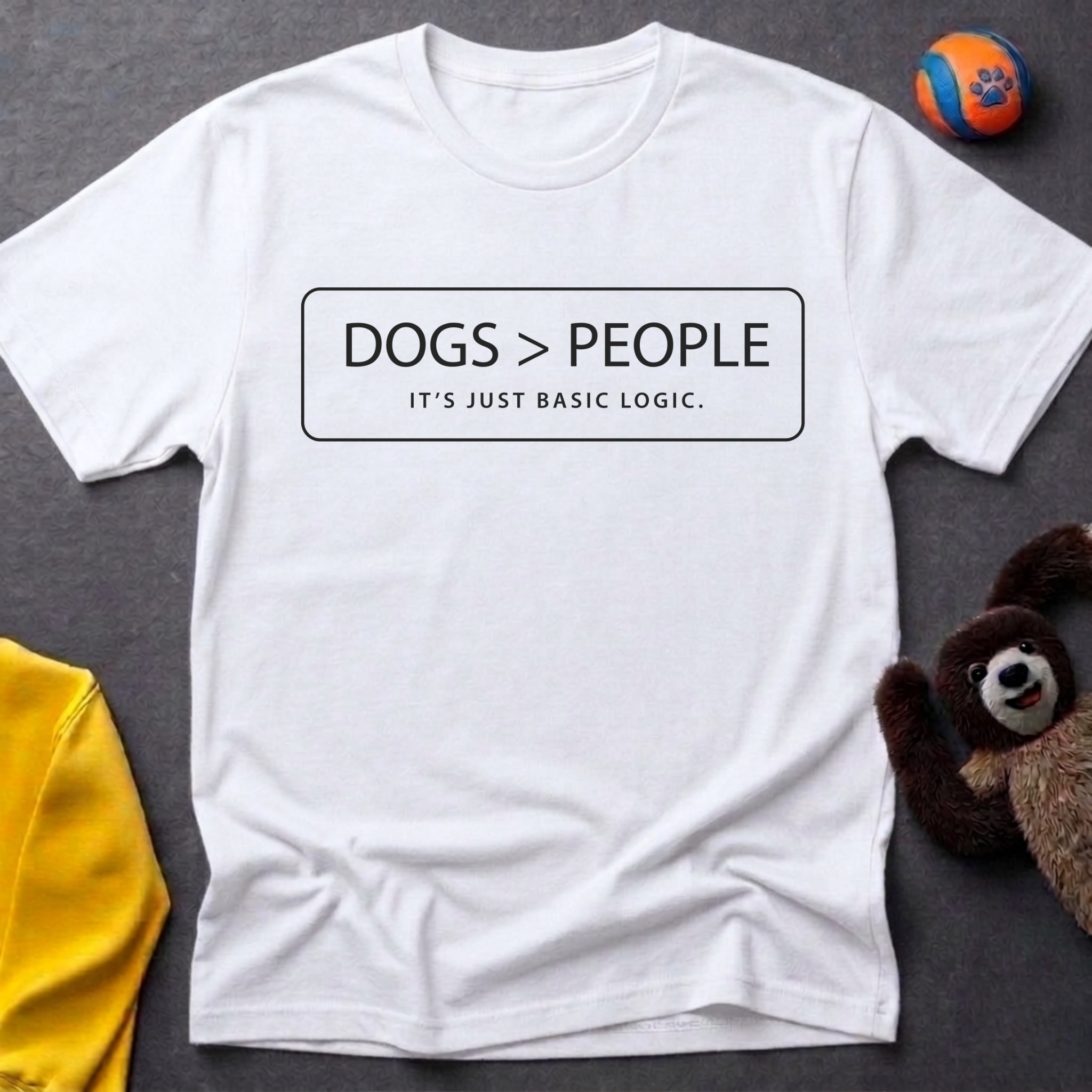 Dogs > People T-shirt